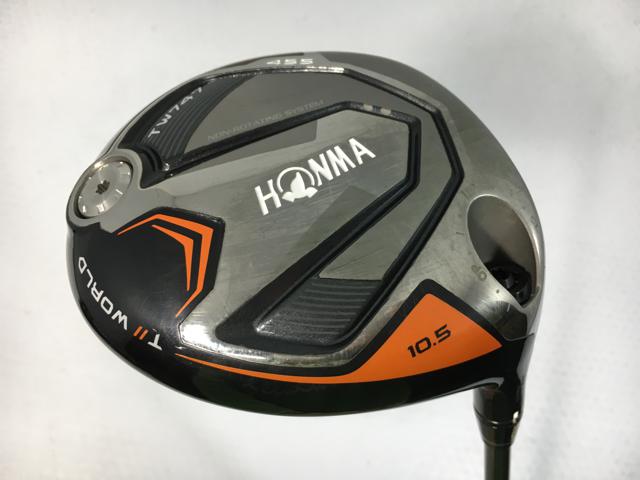 お買い得品！【3980円以上で貨物輸送無料】【即納】【中古】ホンマ TOUR WORLD (周遊旅行世界) TW747 455 １番ウッド VIZARD for TW747 1W