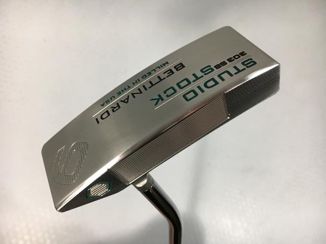 【3980円以上で送料無料】【即納】【中古】【超美品】RJベティナルディ スタジオストック SS-9 スパッド パター 2023 オリジナルスチール パター 40,370円