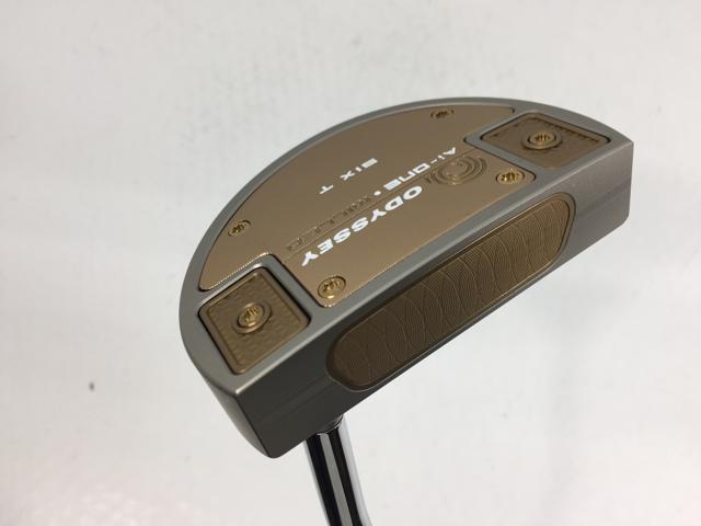 【3980円以上で送料無料】【即納】【中古】【超美品】オデッセイ Ai-ONE MILLED (ミルド) SILVER SIX T パター STROKE LAB(ストローク ラボ) 90 シャフト パター