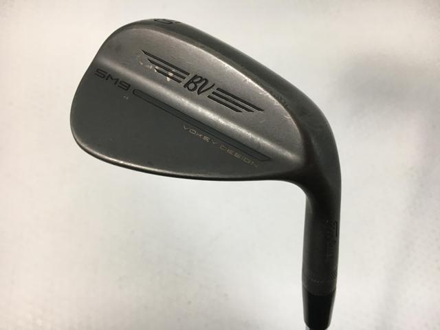 【3980円以上で送料無料】【即納】【中古】タイトリスト ボーケイ ウェッジ スピンミルド SM9 (ジェットブラック)50.12F(USA仕様) D/G AW