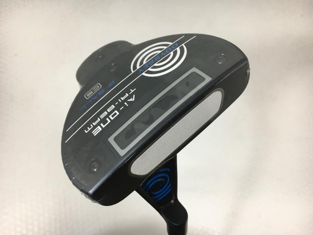 お買い得品！【3980円以上で貨物輸送無料】【即納】【中古】【未当て嵌める品】オデッセイ Ai-ONE TRI-BEAM (取り組み光束) 2-BALL CS パター 2024 STROKE LAB(打つこと 科学研究所) 90 立て坑 パター パター-スポーツ・アウトドア
