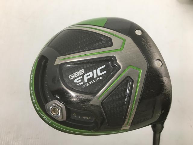 お買い得品！【3980円以上で送料無料】【即納】【中古】キャロウェイ GBB EPIC(エピック) STAR ドライバー 2017 (日本仕様) Motore Speeder 569 エボリューション4 1W｜ゴルフエース3号店店