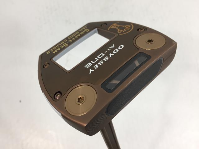 【3980円以上で貨物輸送無料】【即納】【中古】【超美品】オデッセイ Ai-ONE GIRAFFE-BEAM (麒麟光線) JAILBIRD CRUISER CH パター 2025 STROKE LAB(打つこと 科学研究所) 140 立て坑 パター