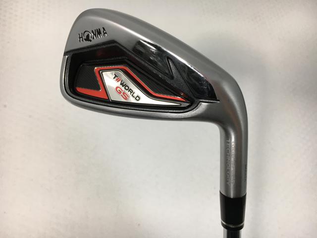 【3980円以上で送料無料】【即納】【中古】(6本セット)ホンマ T//WORLD GS アイアン 2021 NSプロ ZELOS for T//WORLD 5～10