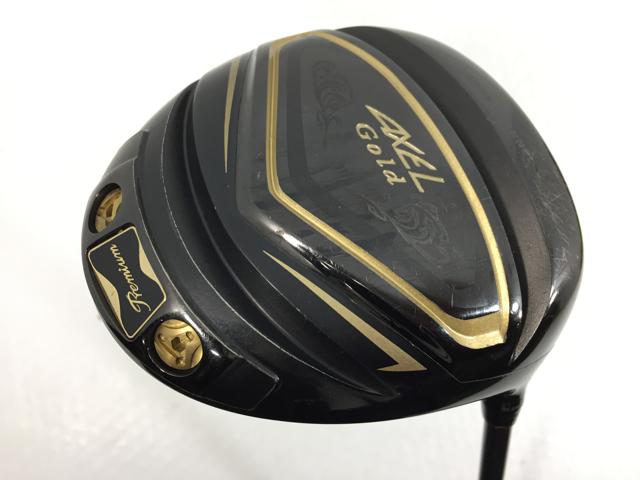 【3980円以上で送料無料】【即納】【中古】ツルヤゴルフ アクセル ゴールドプレミアム3 スタンダード ドライバー(高反発) 2018 オリジナルカーボン 1W｜ゴルフエース3号店店