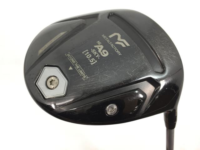 【3980円以上で貨物輸送無料】【即納】【中古】METALFACTORY メタルファクトリー A9 SKY １番ウッド(全ての存在黒いこと) Motore Speeder 351 系統発生6 1W
