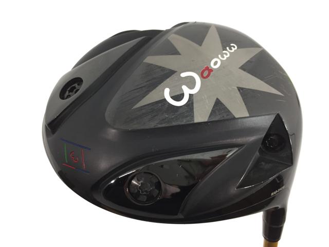 【3980円以上で貨物輸送無料】【即納】【中古】Waoww Waoww RV-555 １番ウッド(黒いこと) 幽客バックス 6X07 1W