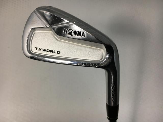 お買い得品！【3980円以上で送料無料】【即納】【中古】(6本セット)ホンマ TOUR WORLD (ツアーワールド) TW747V アイアン AMT TOUR WHITE スチール 5～10
