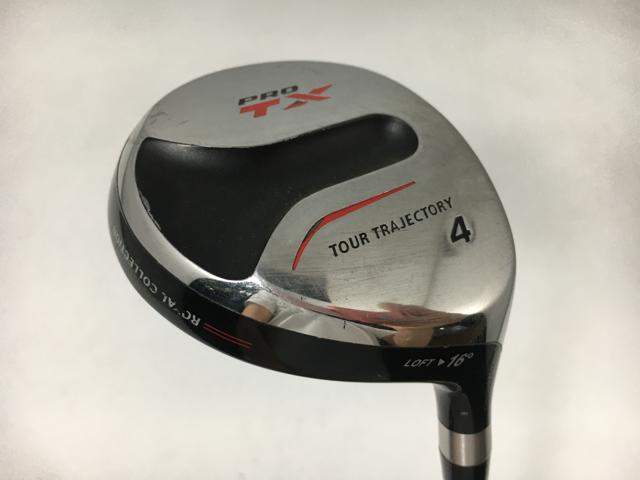 お買い得品！【3980円以上で送料無料】【即納】【中古】ロイヤルコレクション PRO TX ミラーフィニッシュ フェアウェイ RC W60 4W
