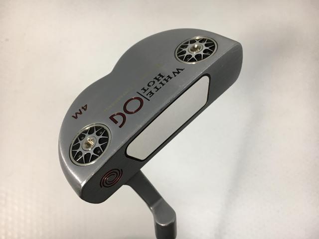 【3980円以上で送料無料】【即納】【中古】オデッセイ ホワイト ホット OG #4M パター STROKE LAB(ストローク ラボ)シャフト パター