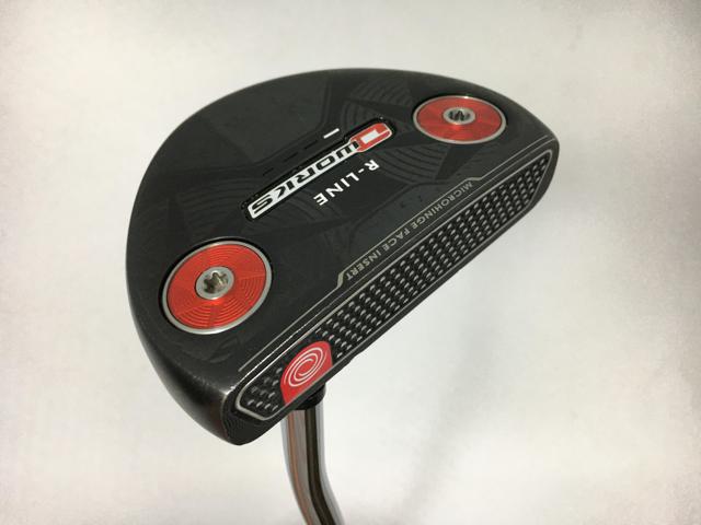 お買い得品!【3980円以上で送料無料】【即納】【中古】オデッセイ O-WORKS(オー・ワークス) R-LINE パター オリジナルスチール パター|ゴルフエース3号店店
