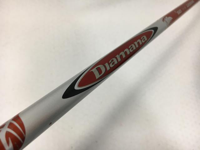 お買い得品!【3980円以上で送料無料】【即納】【中古】三菱ケミカル シャフト単品(プロギア スリーブ付)先端2穴モデル ディアマナ R60 1W|ゴルフエース3号店店