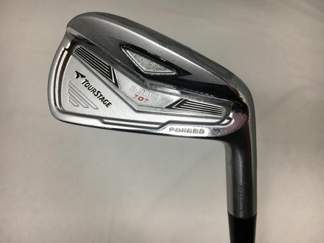 お買い得品！【3980円以上で送料無料】【即納】【中古】(6本セット)ブリヂストン ツアーステージ Xブレード 707 アイアン D/G 5～9.P｜ゴルフエース3号店店