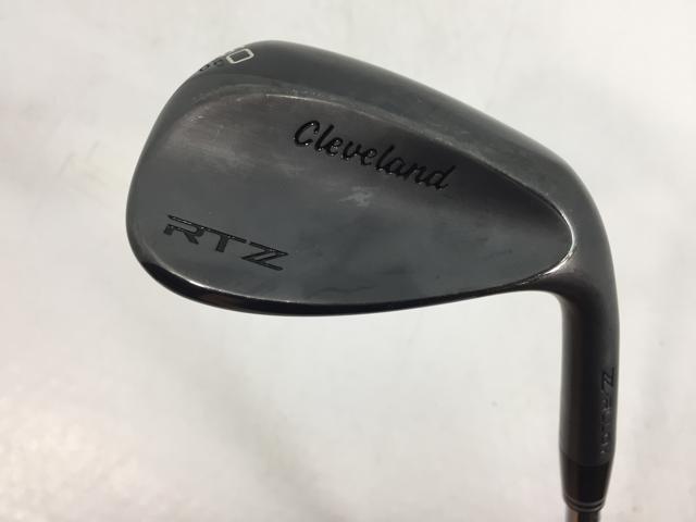 【3980円以上で貨物輸送無料】【即納】【中古】クリーブランド RTZ ウェッジ 黒いこと繻子 60.10 MID 2025 D/G SW