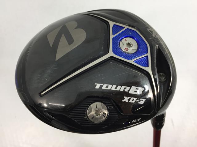 【3980円以上で貨物輸送無料】【即納】【中古】ブリヂストン TOUR B XD-3 １番ウッド 2018 周遊旅行AD J15-11w 1W