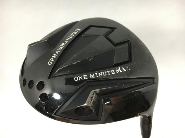 お買い得品!【3980円以上で送料無料】【即納】【中古】グランプリ ONE MINUTE(ワンミニッツ) MAX ドライバー 2018 クレイジー ブラック 1W|ゴルフエース3号店店