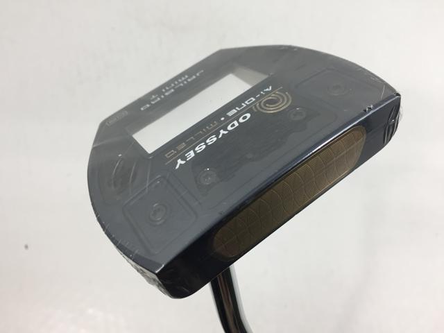 お買い得品！【3980円以上で貨物輸送無料】【即納】【中古】【未当て嵌める品】オデッセイ Ai-ONE MILLED (ミルド) JAILBIRD MINI T パター 2025 STROKE LAB(打つこと 科学研究所) 90 立て坑 パター