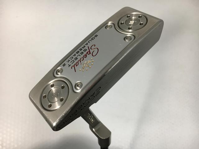 【3980円以上で貨物輸送無料】【即納】【中古】タイトリスト スコッティ・キャメロン 特別より分ける スクウェアうしろ側2 2020 一風変わったスチール写真 パター