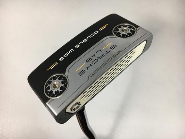 【3980円以上で送料無料】【即納】【中古】オデッセイ STROKE LAB(ストローク ラボ) DOUBLE WIDE パター 2019 オリジナルスチール パター