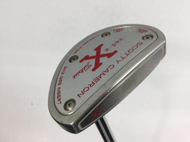 【3980円以上で送料無料】【即納】【中古】タイトリスト スコッティ・キャメロン RED X オリジナルスチール パター