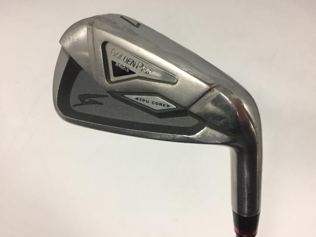 お買い得品!【3980円以上で送料無料】【即納】【中古】(5本セット)ツルヤゴルフ Golden Prix RX アイアン オリジナルカーボン 7~9.P.A|ゴルフエース3号店店