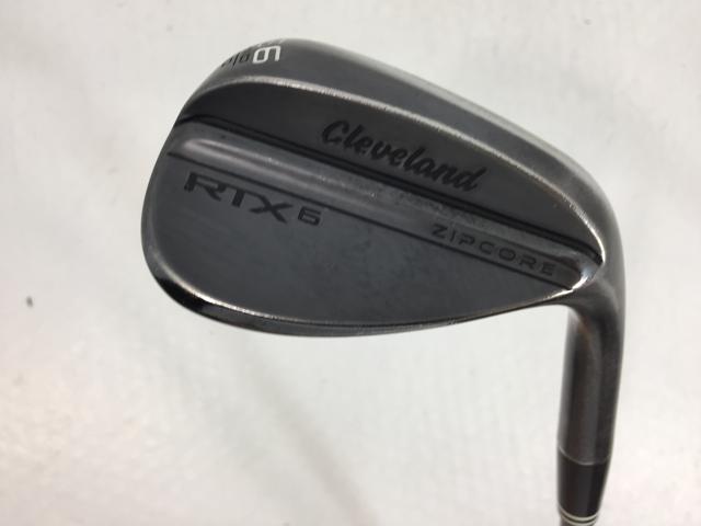 【3980円以上で貨物輸送無料】【即納】【中古】クリーブランド RTX-6 ZIPCORE 黒いこと繻子 ウェッジ 56.10 MID 2023 SteelFiber i95 SW