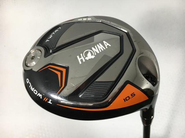 お買い得品！【3980円以上で貨物輸送無料】【即納】【中古】ホンマ TOUR WORLD (周遊旅行世界) TW747 455 １番ウッド VIZARD for TW747 1W
