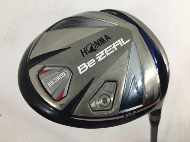 お買い得品!【3980円以上で送料無料】【即納】【中古】ホンマ Be ZEAL(ビジール) 535 ドライバー 2018 VIZARD for Be ZEAL 1W