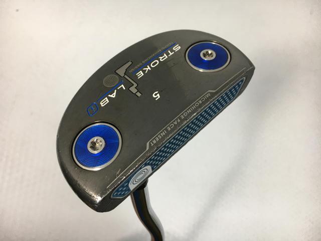 【3980円以上で貨物輸送無料】【即納】【中古】オデッセイ STROKE LAB i (打つこと 科学研究所 目玉) #5 パター 目あたらしいスチール写真 パター