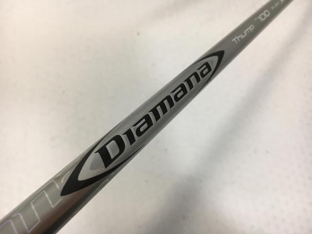 【3980円以上で送料無料】【即納】【中古】三菱ケミカル シャフト単品 (ムジーク muziik スリーブ付) ディアマナ Thump h100 UT