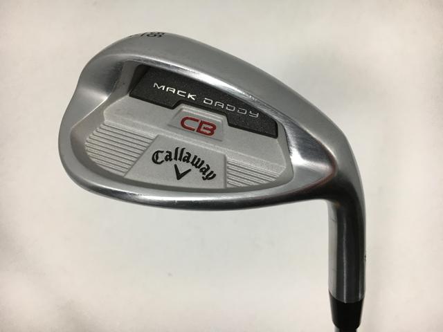 お買い得品！【3980円以上で貨物輸送無料】【即納】【中古】キャロウェイ MACK DADDY CB ウェッジ 56.14 (USA遣りくち) KBS Hi-REV 2.0 スチール写真 SW