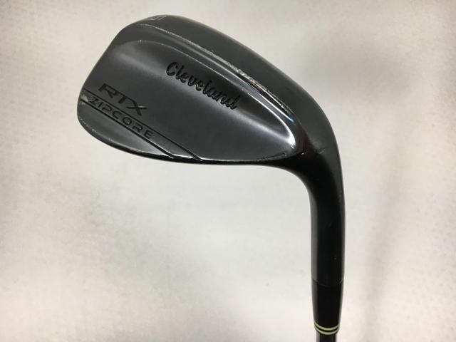 お買い得品！【3980円以上で貨物輸送無料】【即納】【中古】クリーブランド RTX ZIPCORE 黒いこと繻子 ウェッジ 56.10 MID 2020 D/G 115スチール写真 SW
