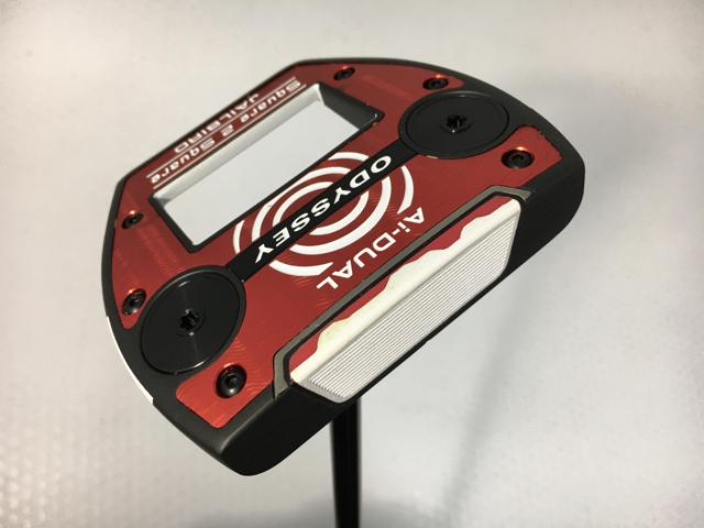 【3980円以上で送料無料】【即納】【中古】【超美品】オデッセイ Ai-DUAL SQUARE 2 SQUARE JAILBIRD パター 2026 STROKE LAB(ストローク ラボ) 120 BLACK シャフト パター|ゴルフエース3号店店