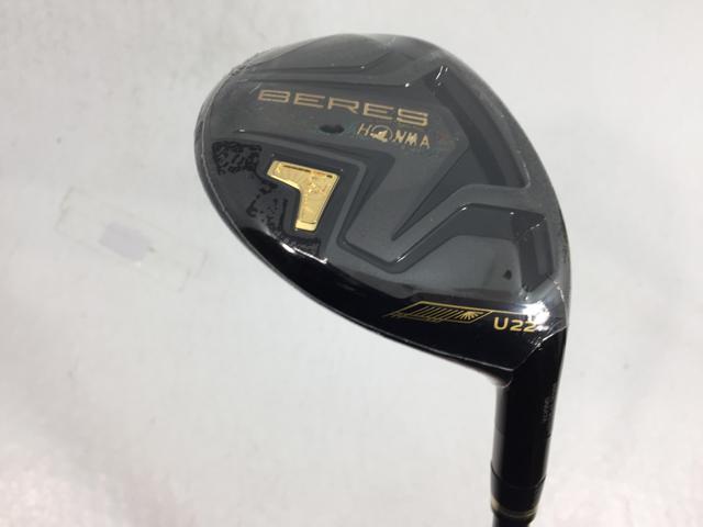 【3980円以上で送料無料】【即納】【中古】【未使用品】ホンマ BERES(ベレス) BLACK(ブラック) ユーティリティ 2022 アーマック MX BLACK U22