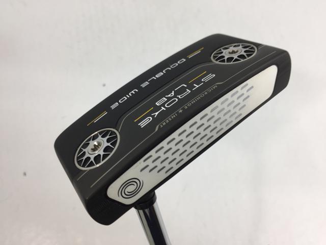 【3980円以上で送料無料】【即納】【中古】【美品】オデッセイ STROKE LAB(ストローク ラボ) ブラックシリーズ DOUBLE WIDE パター 2020 STROKE LAB(ストローク ラボ)シャフト パター