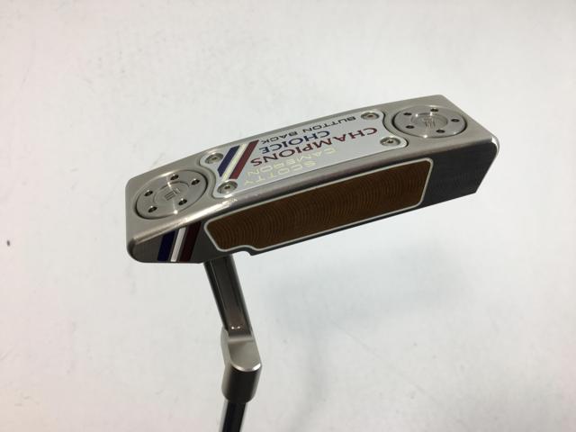 【3980円以上で送料無料】【即納】【中古】タイトリスト スコッティ・キャメロン チャンピオンズチョイス ボタンバック ニューポート2+ パター オリジナルスチール パター