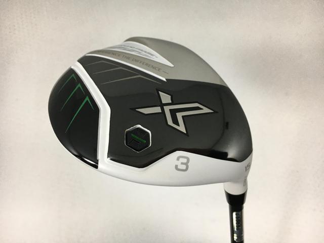 お買い得品！【3980円以上で送料無料】【即納】【中古】【超美品】ダンロップ ゼクシオ エックス (XXIO X eks) マットホワイト フェアウェイ 2023 Miyazaki AX-2 3W