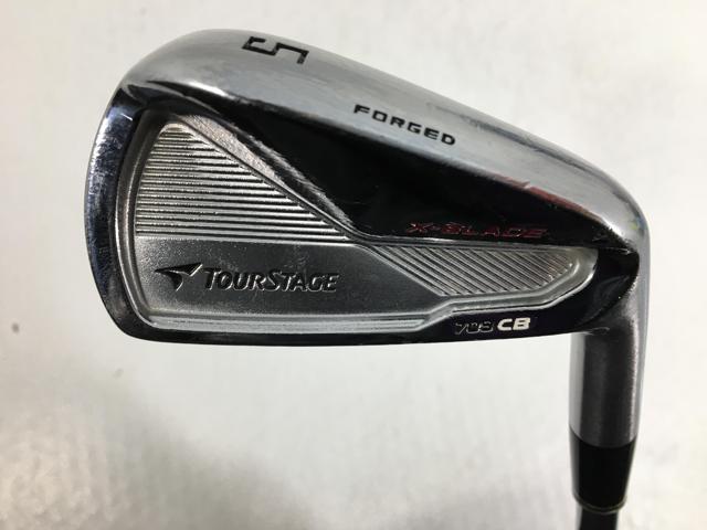お買い得品！【3980円以上で送料無料】【即納】【中古】(6本セット)ブリヂストン ツアーステージ Xブレード 709CB アイアン NSプロ 950GH ウェイトフロー 5～9.P｜ゴルフエース3号店店