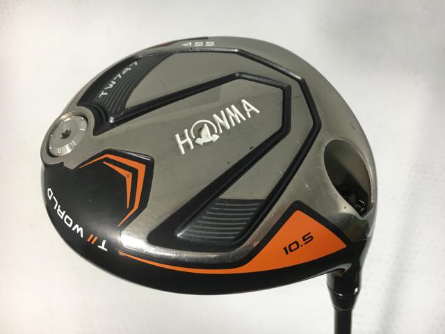 お買い得品！【3980円以上で送料無料】【即納】【中古】ホンマ TOUR WORLD (ツアーワールド) TW747 455 ドライバー VIZARD for TW747 1W