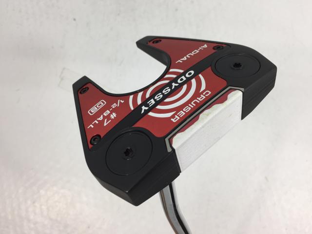 【3980円以上で貨物輸送無料】【即納】【中古】【美品】オデッセイ Ai-DUAL 1/2-BALL CRUISER #7 DB パター 2026 STROKE LAB(打つこと 科学研究所) 140 矢がら パター