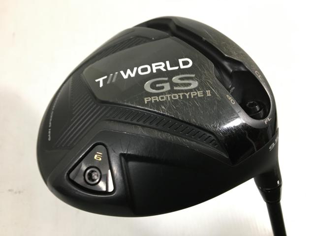 お買い得品！【3980円以上で貨物輸送無料】【即納】【中古】ホンマ T//WORLD GS PROTOTYPE 2 １番ウッド 2021 VIZARD FZ-6 1W