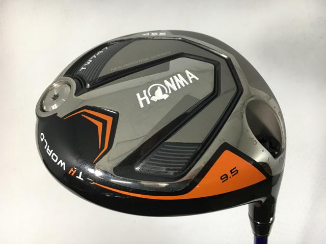 お買い得品！【3980円以上で貨物輸送無料】【即納】【中古】ホンマ TOUR WORLD (周遊旅行世界) TW747 455 １番ウッド VIZARD FP-6 1W