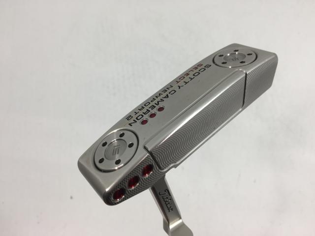 【3980円以上で貨物輸送無料】【即納】【中古】タイトリスト スコッティ・キャメロン 選りわける ニュー界面2 2018 一風変わったスチール写真 パター
