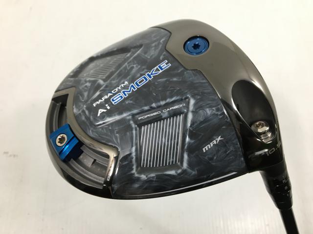 お買い得品！【3980円以上で送料無料】【即納】【中古】【超美品】キャロウェイ PARADYM (パラダイム) Ai SMOKE MAX ドライバー 2024 (日本仕様) TENSEI 50 for Callaway 1W