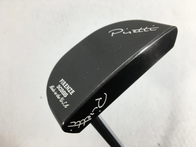お買い得品!【3980円以上で送料無料】【即納】【中古】Piretti(ピレッティ) Firenze(フィレンツェ) ミッドナイトブラック パター 2021 オリジナルスチール パター