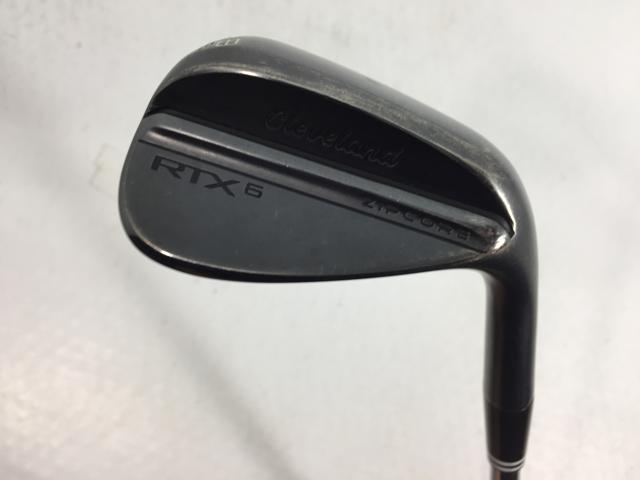 【3980円以上で貨物輸送無料】【即納】【中古】クリーブランド RTX-6 ZIPCORE 黒いこと繻子 ウェッジ 48.10 MID 2023 NS労働者階級 950GH neo AW