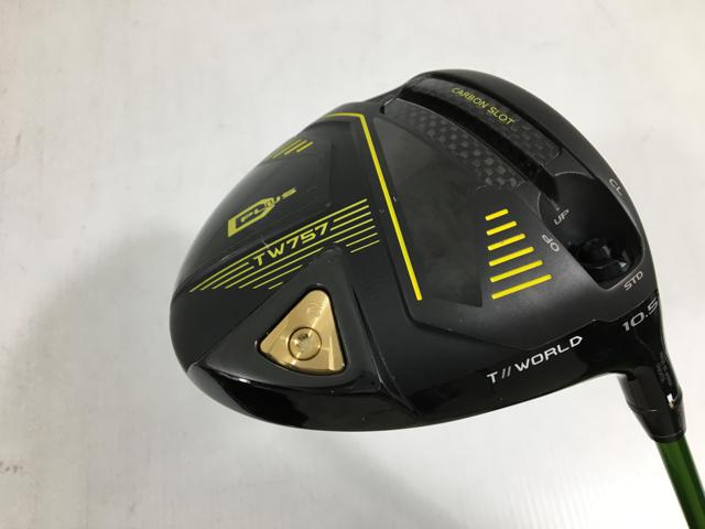 【3980円以上で送料無料】【即納】【中古】【超美品】ホンマ TOUR WORLD (ツアーワールド) TW757 TYPE-D PLUS ドライバー VIZARD MA-5 1W|ゴルフエース3号店店