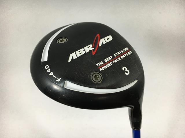 お買い得品！【3980円以上で送料無料】【即納】【中古】ABROAD(アブロード) ABROAD(アブロード) F-440 フェアウェイ (レッド) ツアーAD BB-6 3W｜ゴルフエース3号店店