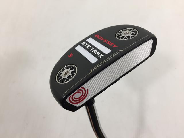 お買い得品！【3980円以上で送料無料】【即納】【中古】【超美品】オデッセイ EYE TRAX (アイトラックス) #5 パター オリジナルスチール パター｜ゴルフエース3号店店