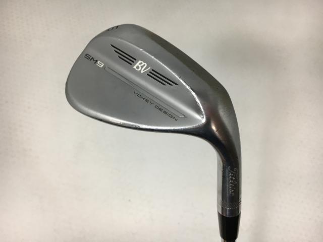 お買い得品！【3980円以上で貨物輸送無料】【即納】【中古】タイトリスト 洋弓ケイ ウェッジ スピンミルド SM9 (周遊旅行Cr)56.12D(日本操作手順) BV105 SW